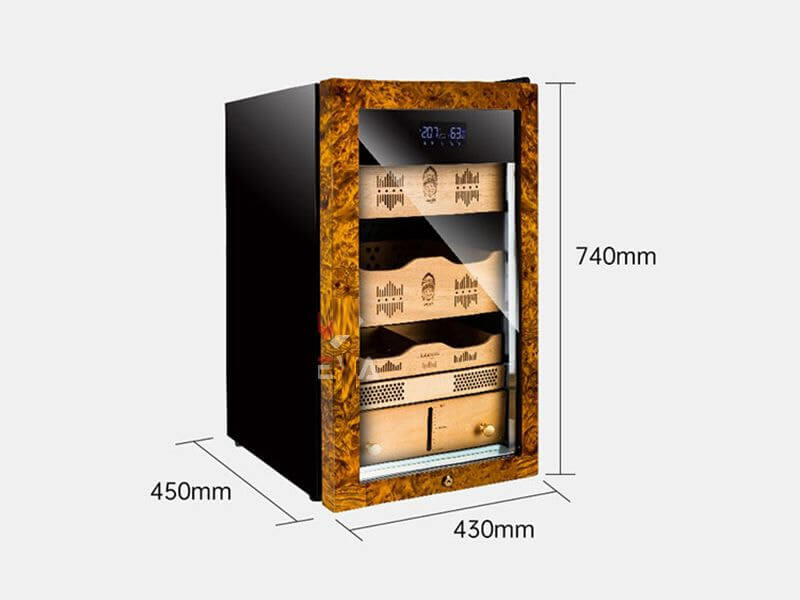 Sản phẩm tủ bảo quản xì gà Lubinski RA223 được bán với giá gần 30.000.000 vnđ